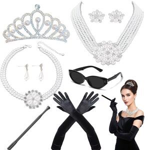 5599 8 Pcs 1920 Accessoriess Hepburn Costume Holly Golightly